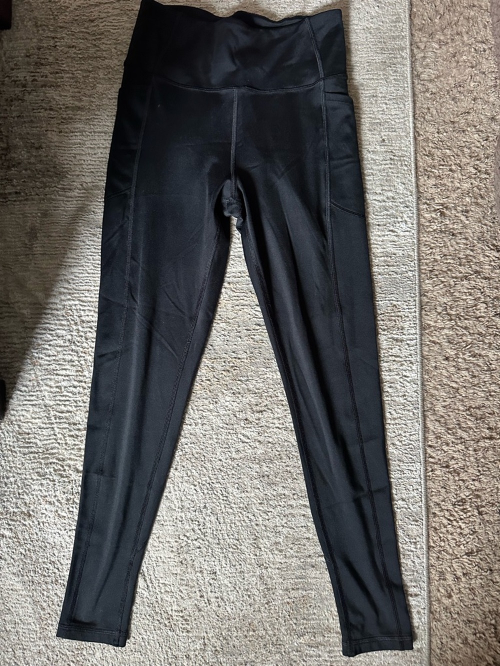 Victoria's Secret Black Seamless Flow Leggings